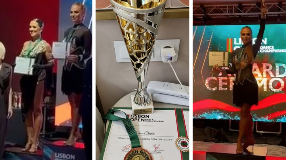 Gignese, Elena Chirita campionessa internazionale a Lisbona